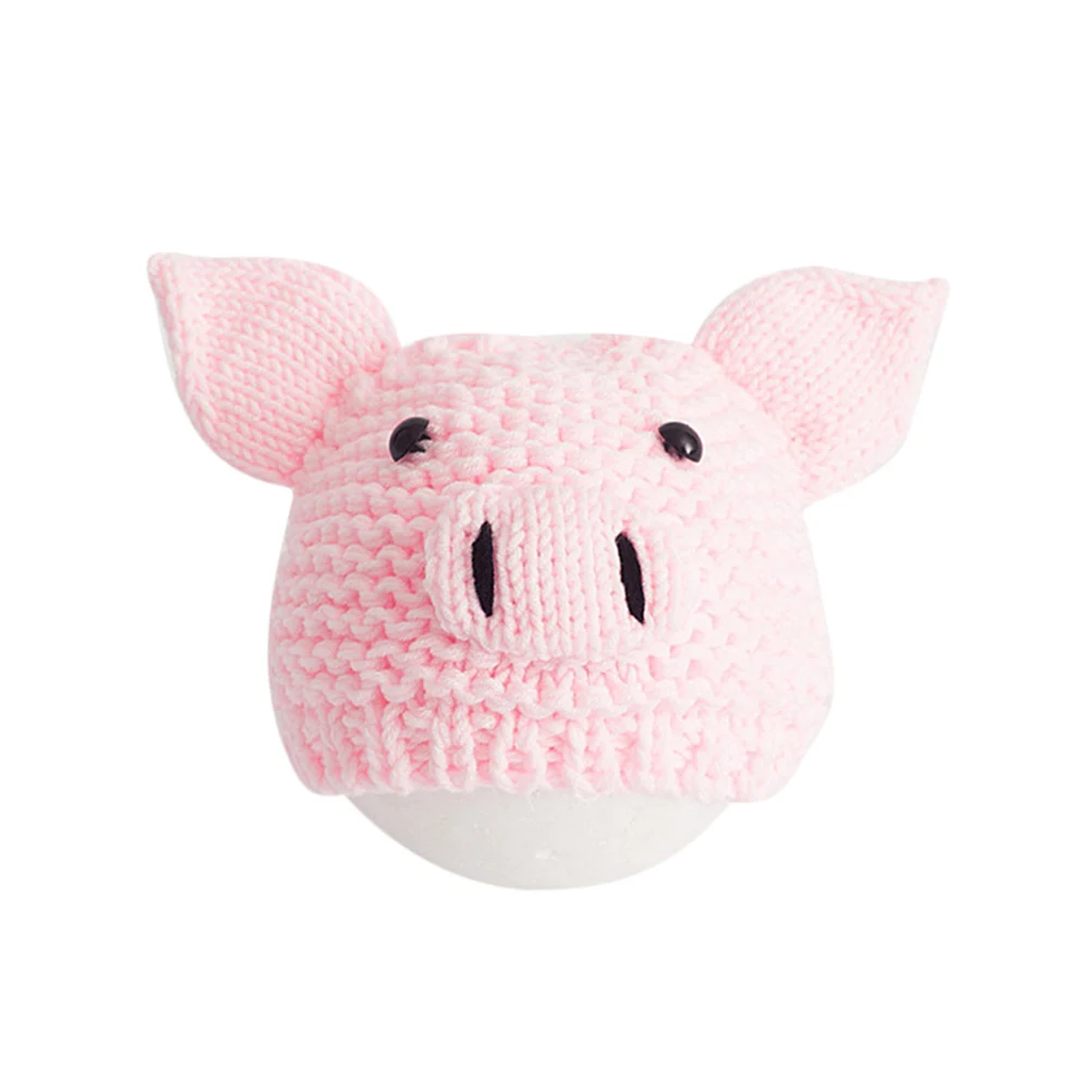 

Wool Hat Perfect Newborn Photography Props Baby Knitted Delicate Infant Outfits Girl Shoot