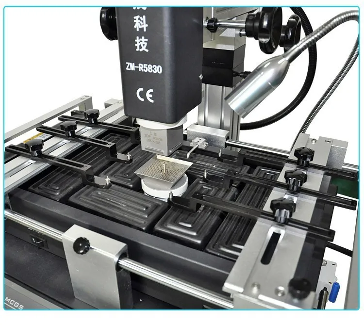 

Паяльная станция ZM-R5830 BGA с 3 зонами нагрева, термовоздушная паяльная станция, паяльник, рабочая станция для ремонта электронных компонентов