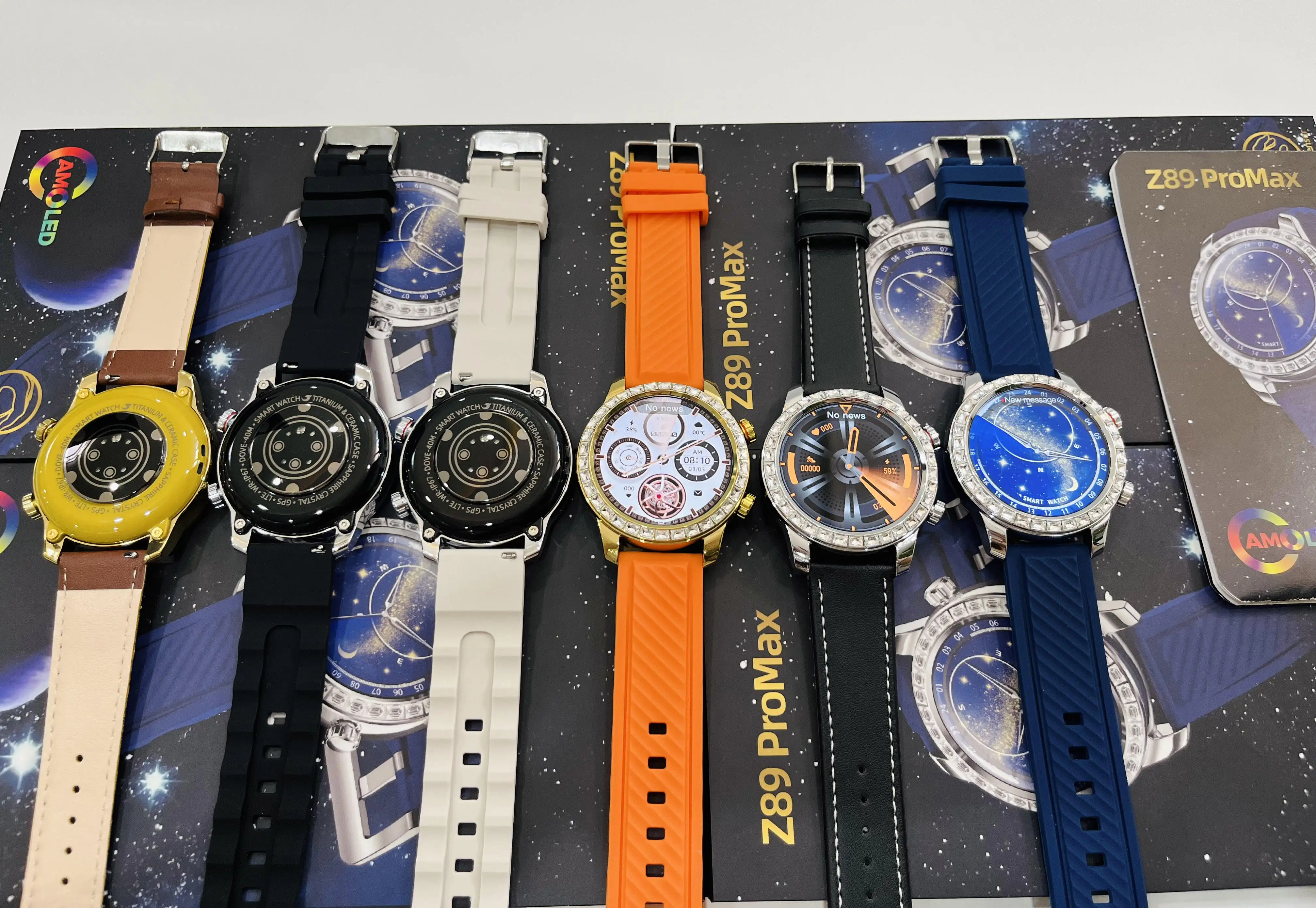 TJXL-2024 Jam Tangan Pintar Terlaris Z89 Pro Max Jam Tangan Reloj Inteligente untuk Pria Pelacak Kesehatan Gps Z86 Pro Max Z81 Pro Max