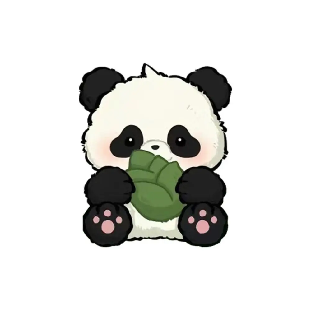 

Настольные принадлежности для хранения, милый акриловый зажим из полипропилена, зажим для заметок, многоцелевой зажим с милой мультяшной пандой, мультяшная панда