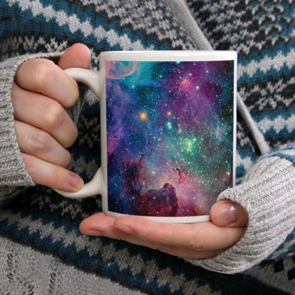 

GalaxyCoffee Mug Tea Cup 11oz Coffee Cup Funny Birthday Ceramic Mug Personalized Cup