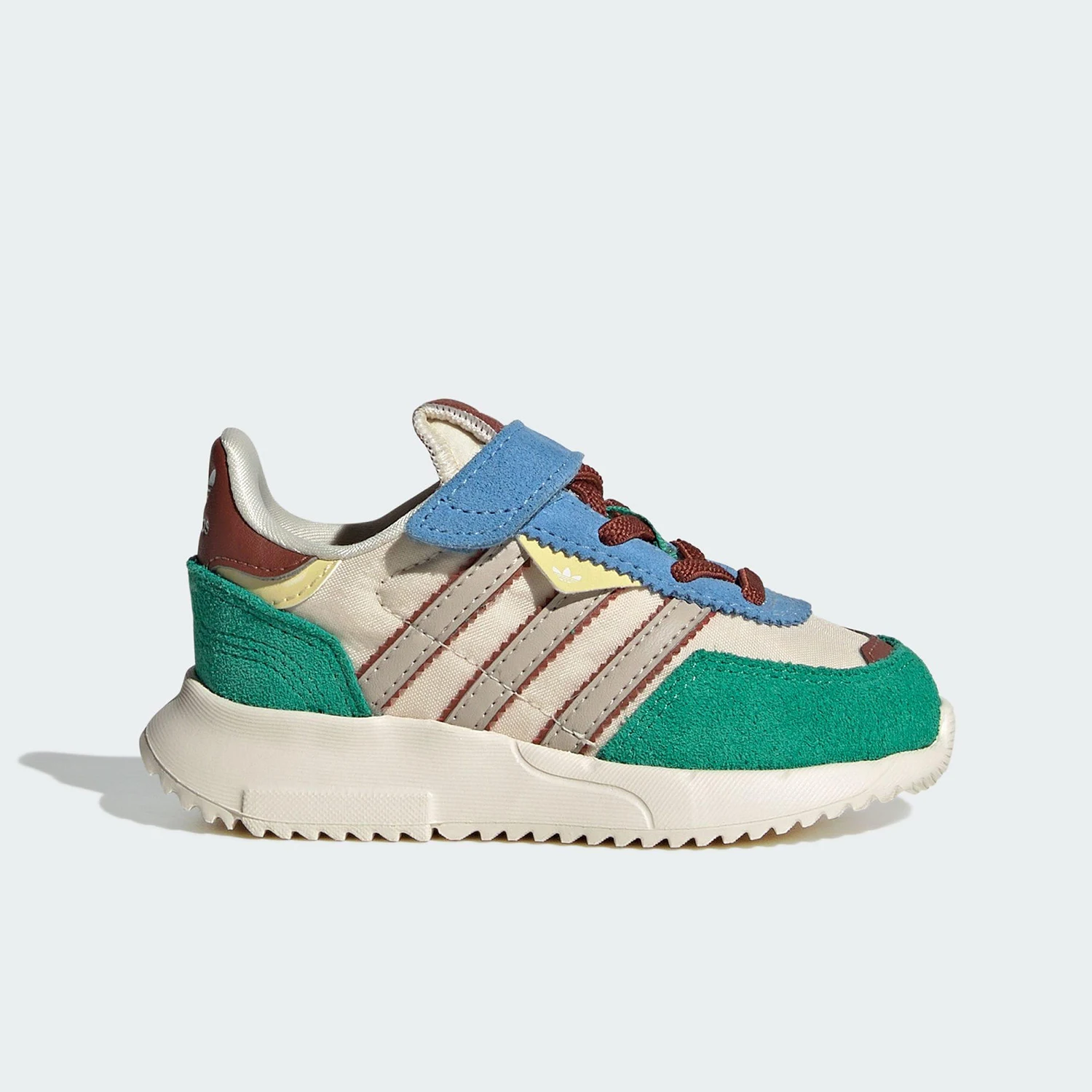 Adidas genuine clover baby and toddler fashionable breathable low top sports shoes JR7993