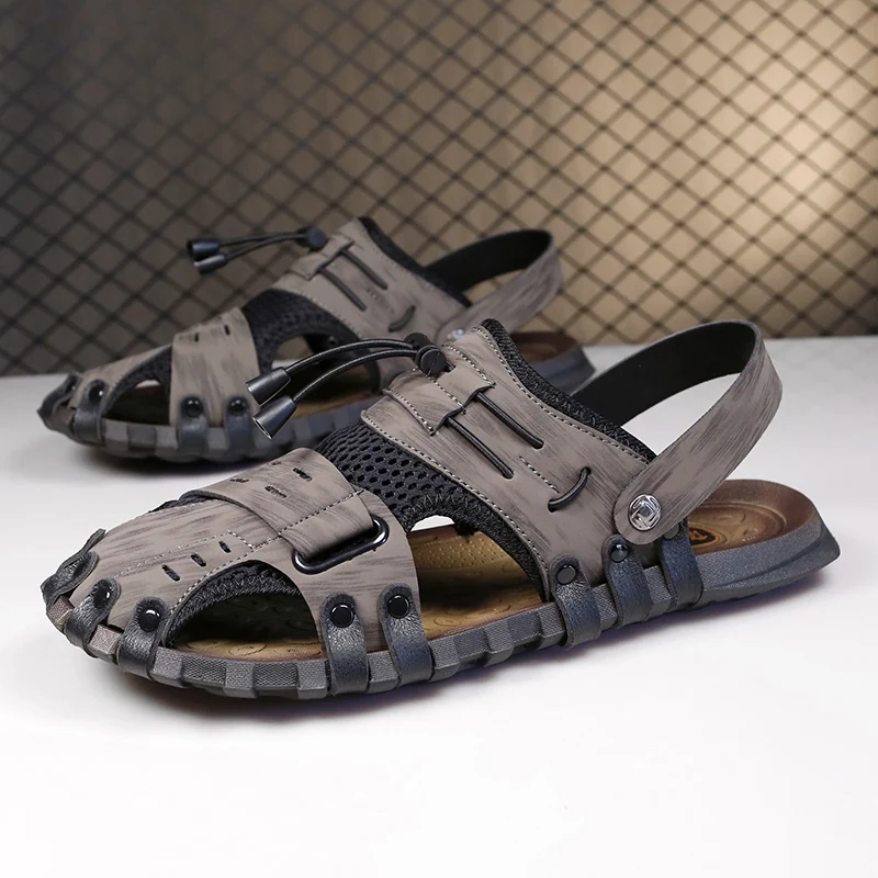 

Men's Casual Shoes Flat Sandals Shoes For Men Soft And Comfortable Non-slip Wear-resistant Fashion Indoor And Outdoor Work Wear