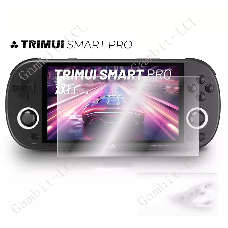2-5PCS 9H HD Original Tempered Glass For TRIMUI Smart Pro Consoles Playing Games ON TRIMUI SmartPro Screen Protector Cover Film
