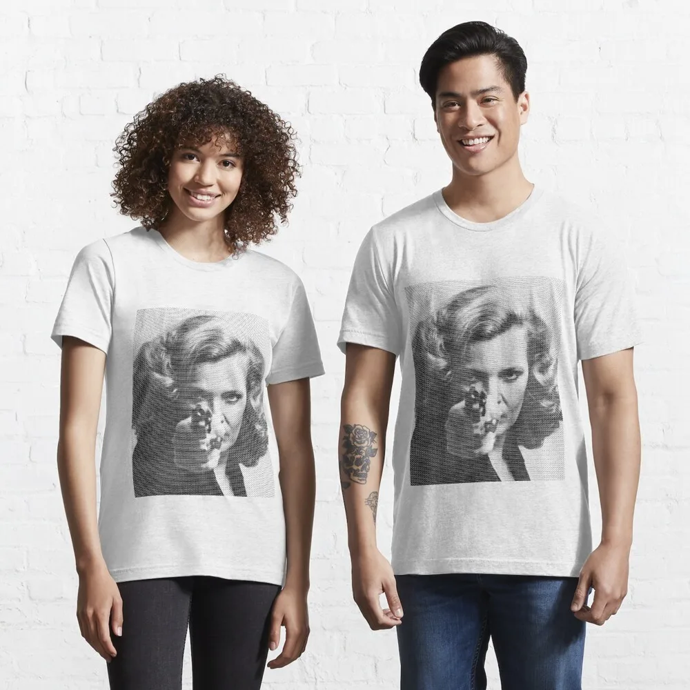 Gena Rowlands Portrait In Black & White T-Shirt t shirt for men big and tall t shirts for men