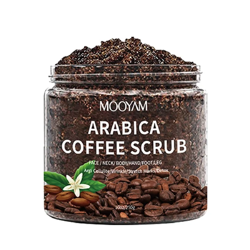 Body Scrub Exfoliator for Dry Skin Coffee Body Exfoliator Scrub Soothing Revitalizing Softer Brighter Skin