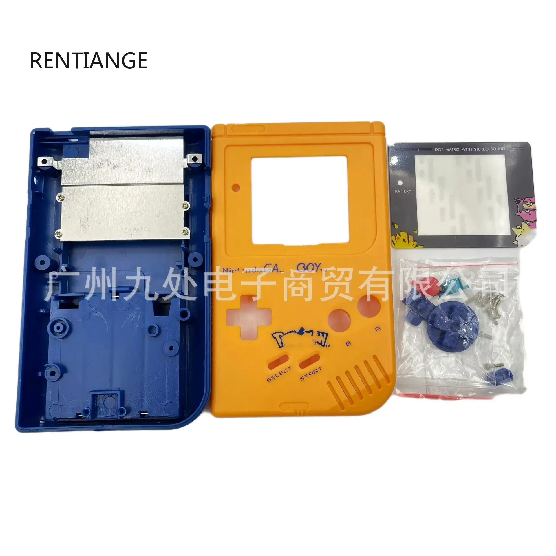 DIY คลาสสิกเคสเชลล์สําหรับ Gameboy GB Class เกมคอนโซลสําหรับ GB GBO DMG พร้อมปุ่มและ Conductive แผ่น
