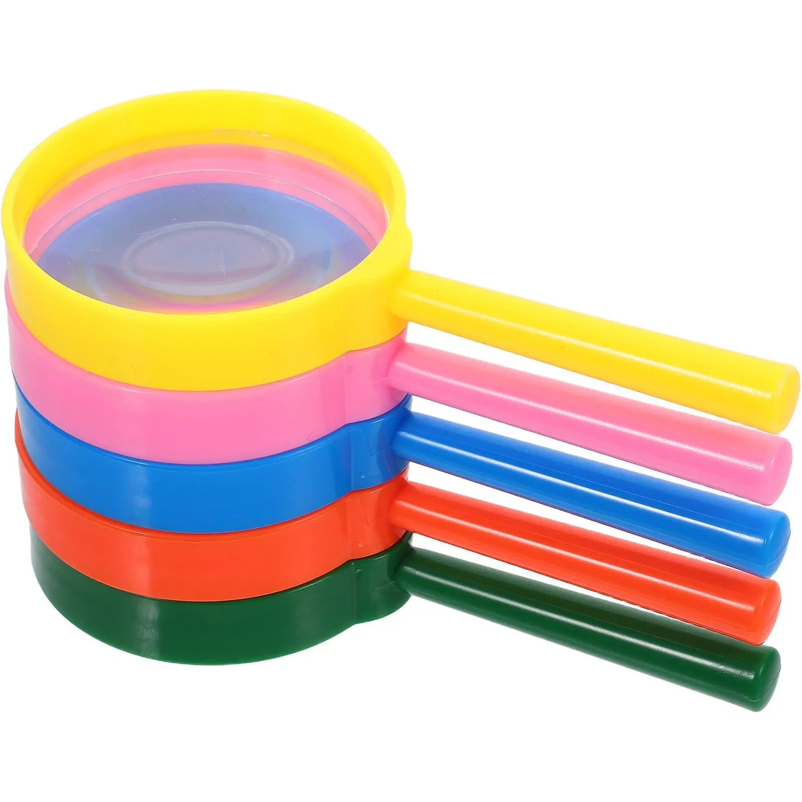 

5 Pcs Outdoor Party Kid Child Mini Favor Backyard Exploration Magnifier Discovery Educational Decoration Small Tool