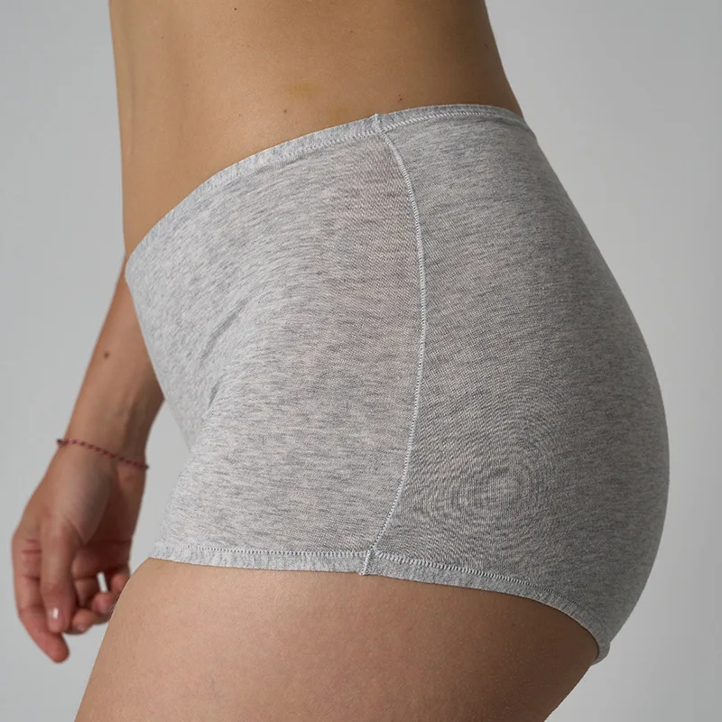شورت بوكسر نسائي من القطن للملابس الداخلية بقاعدة اليوجا المنزلية
