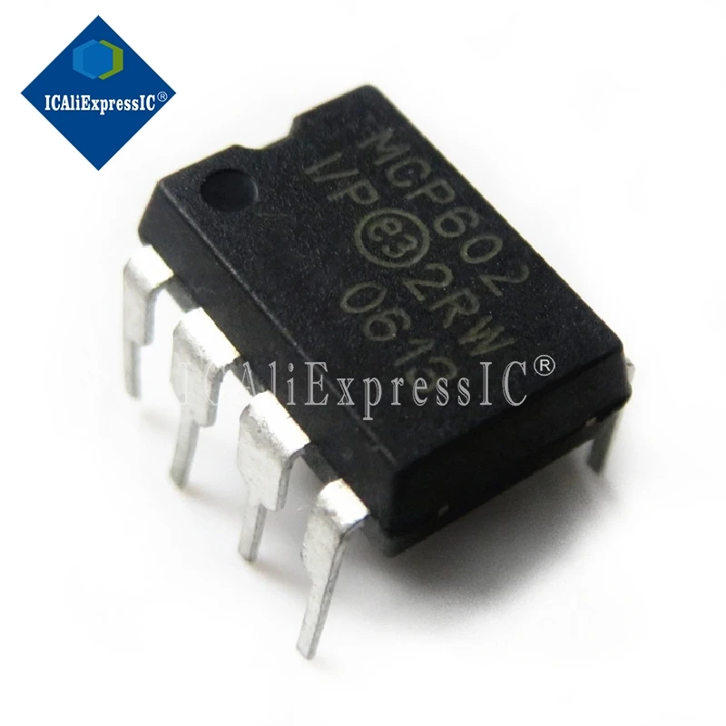 10pcs/lot MCP602-I/P MCP602 DIP-8 In Stock