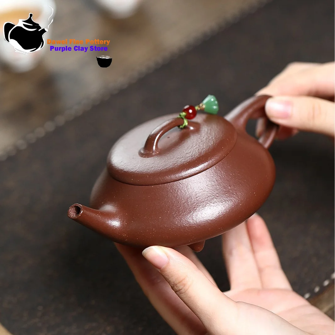 

Yixing purple clay teapot, original ore, purple jade, gold sand, Kung Fu tea set, traditional Chinese teapot smooth water output