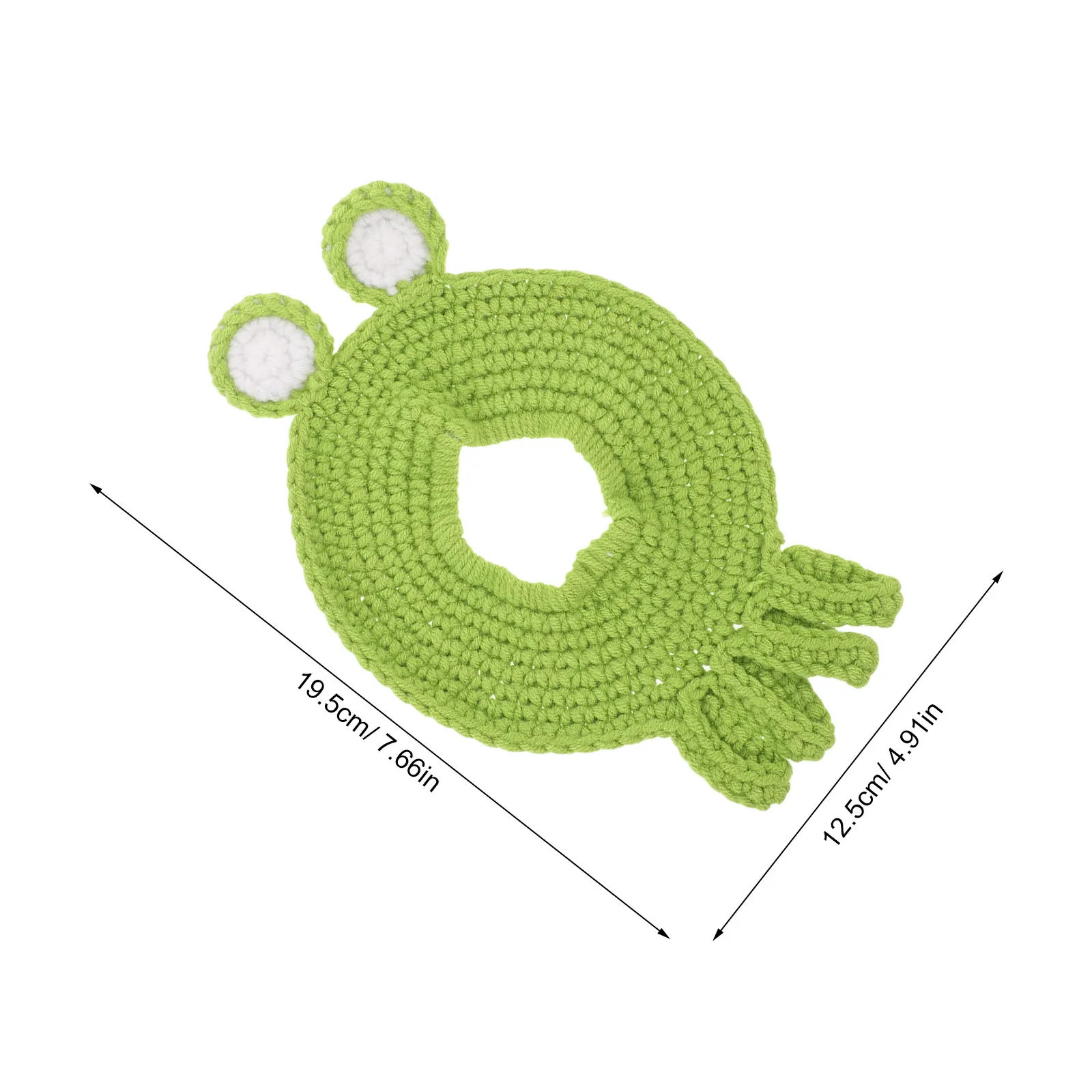 Handmade Crochet Animal Camera Lens Decorative Photography Props For Newborn Photographer Cute Cartoon Knitted
