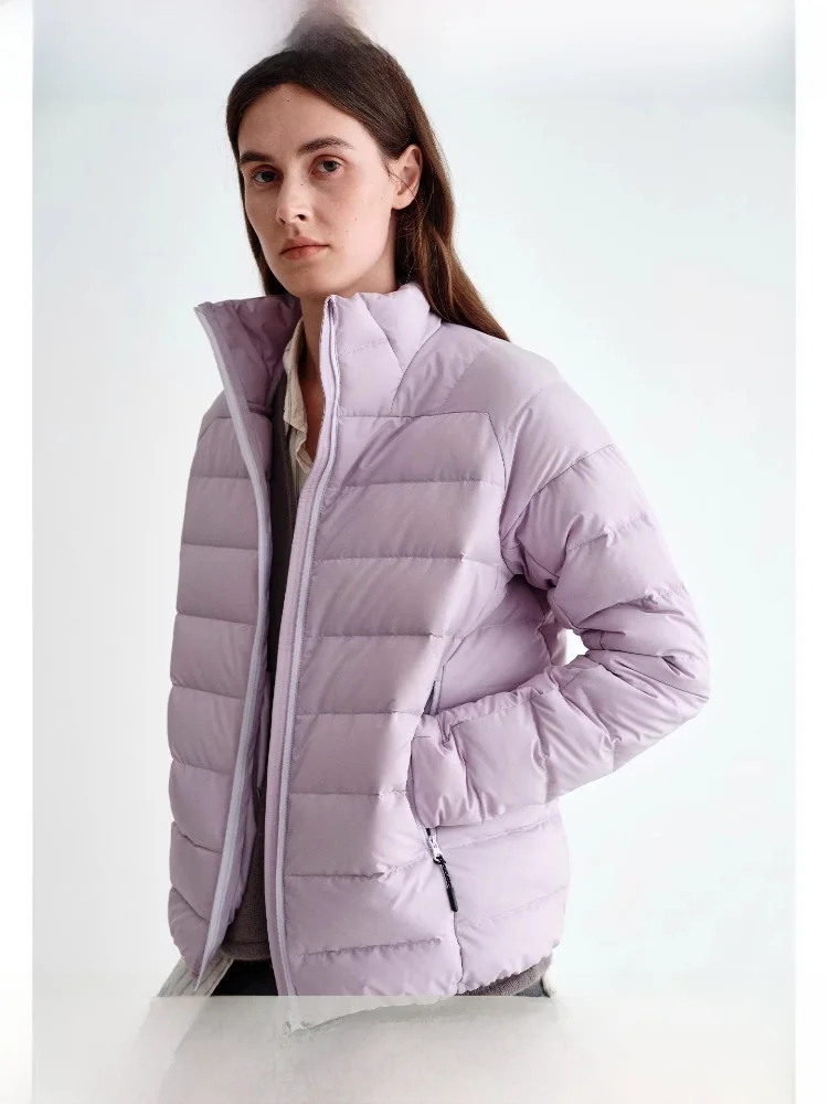 

Planites High Densi Windproof Cotton Feel 90 White Goose down Lightweight Waterproof Anti UV Ribbone down Jaet