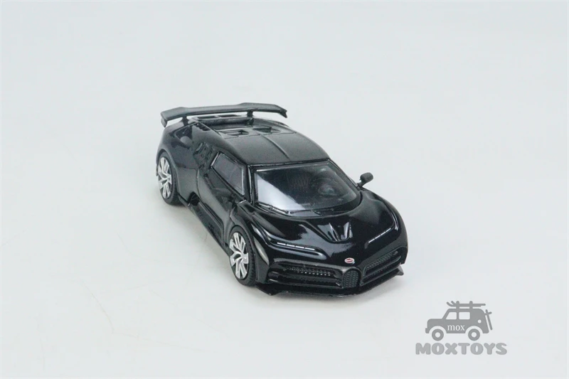 MINI GT 1:64 Bugatti Centodieci Black LHD Diecast Model Car