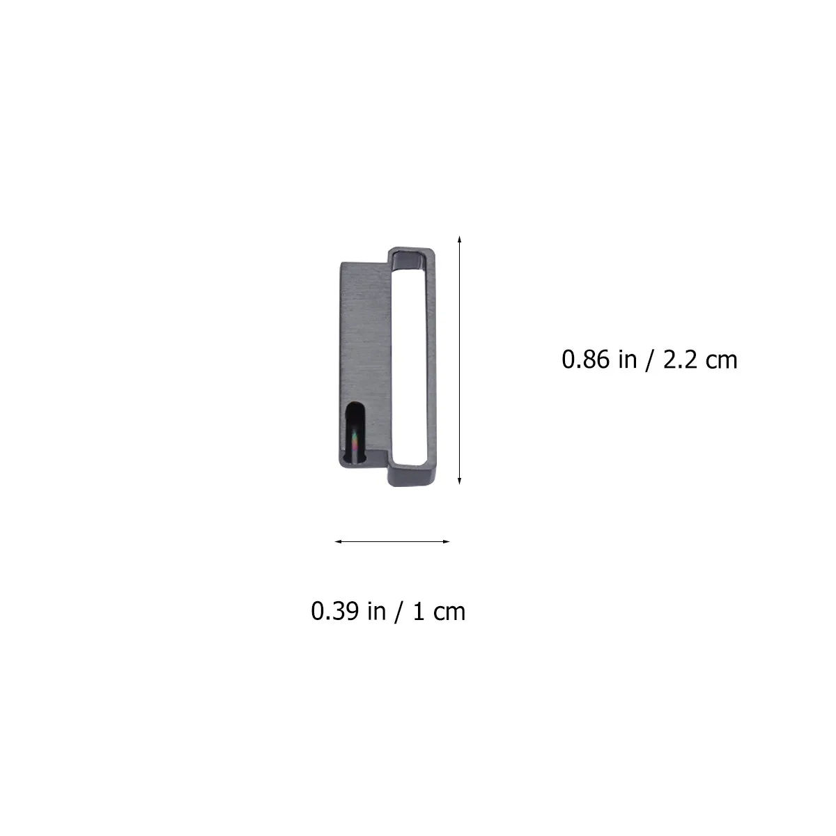 4Pcs Stainless Steel Watch Band Connector High-Tech Finish Replacement Adapter Compatible Watch 22Mm Smart Band Accessory