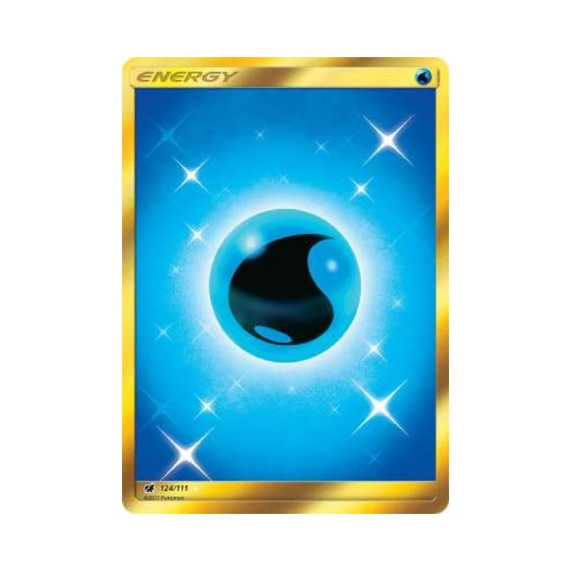 Pokemon PTCG Gold Energy Card Grass Fire Water Lightning Psychic Fighting Darkness Metal Fairy Self Made Collection Card DIY Toy