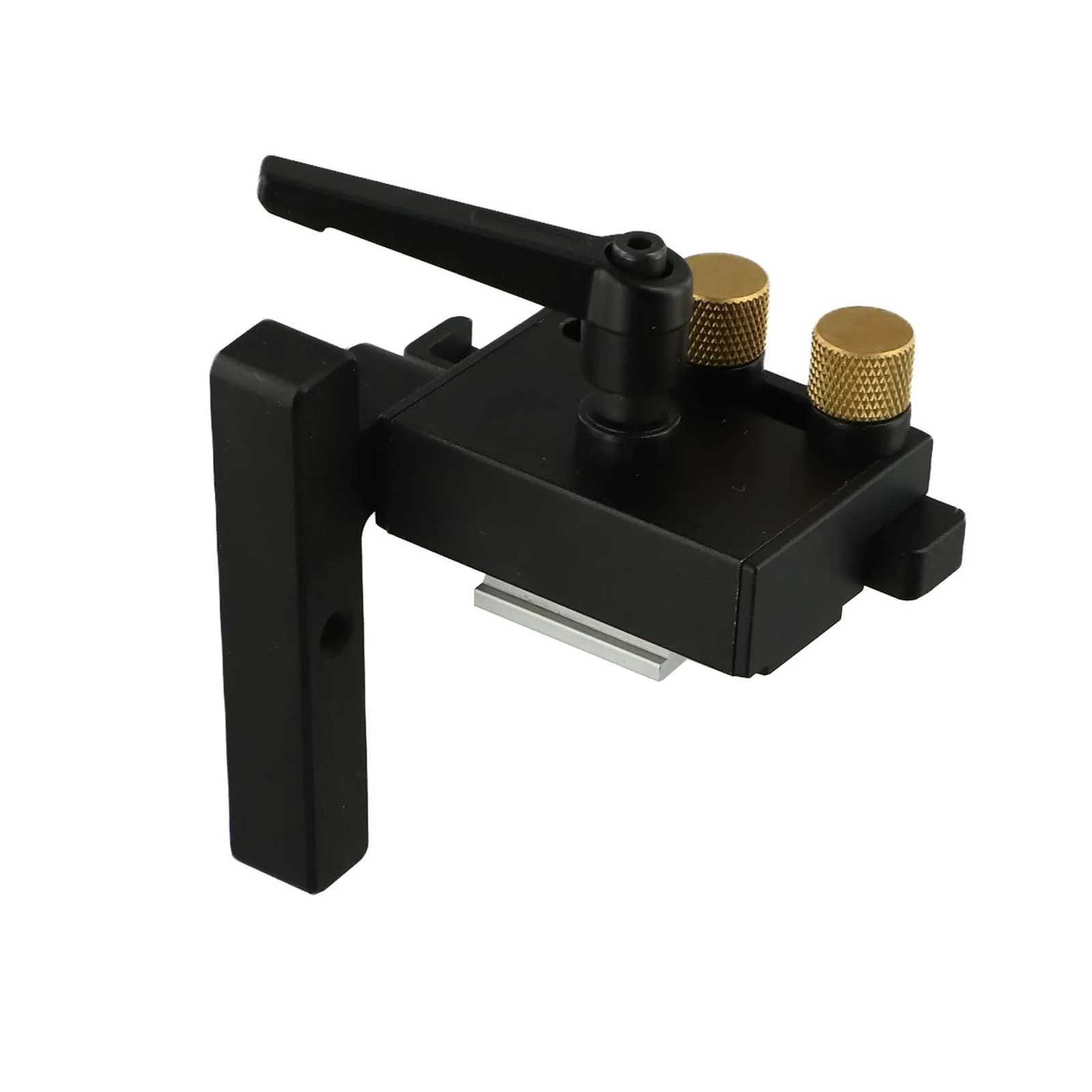 

Высокоточный деревообрабатывающий стопор, алюминиевый инструмент, как показано на рисунке, стопор для угловой дорожки, прецизионный инструмент для деревообработки, регулируемый стопор для гусеницы