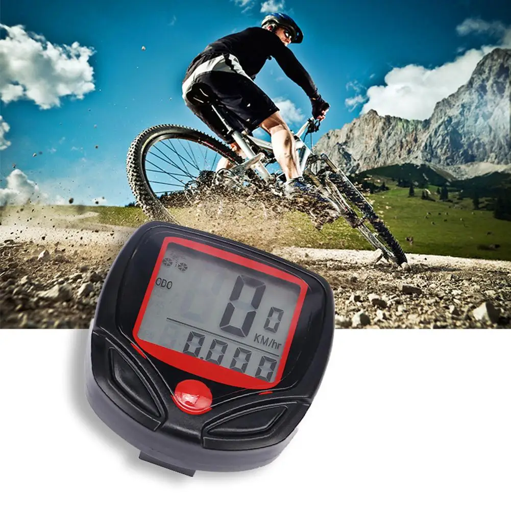 1Pcs Waterproof Wired Digital Bike Ride Speedometer Counter Bicycle Odometer Bicycle Accessories Cycling Speed Code Table C5M2