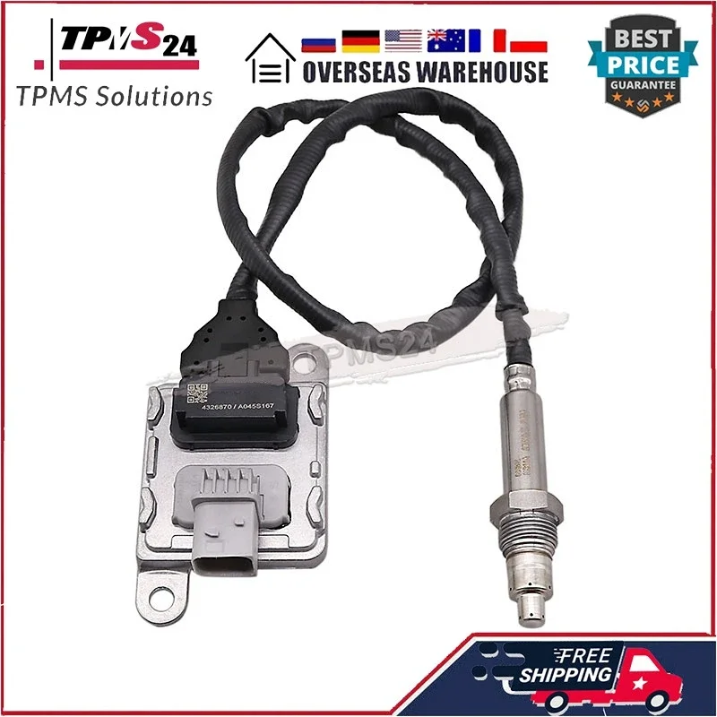 NEW NOx Nitrogen Oxide Sensor For Cummins 11.9L 15L ISX 2013-2018 4326870 5WK96740B