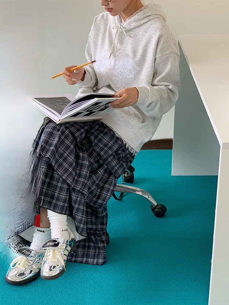 Gonna midi Sweet id Design f, stile retrò unico, nuova collezione primavera, modello a strati, in fibra di poliestere Zero Deee Soda