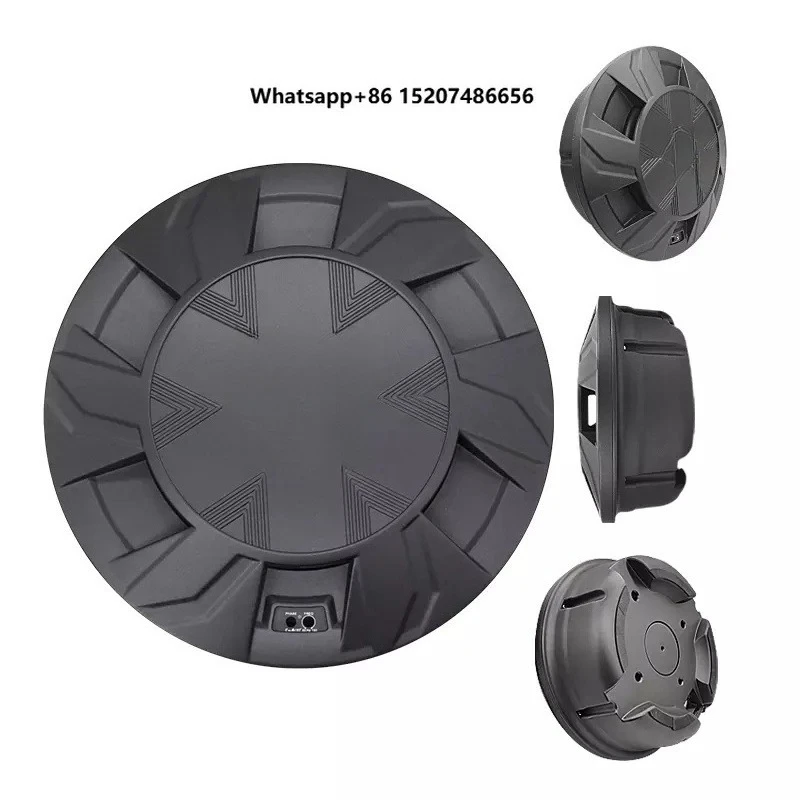 Car Active Spare Tire Subwoofer Car Audio Subwoofers with Built-in Power Amplifier