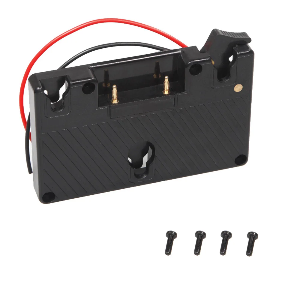 Placa adaptadora de câmera de bateria de montagem dourada para filmadora Panasonic Power B-Tap Anton Bauer Bateria