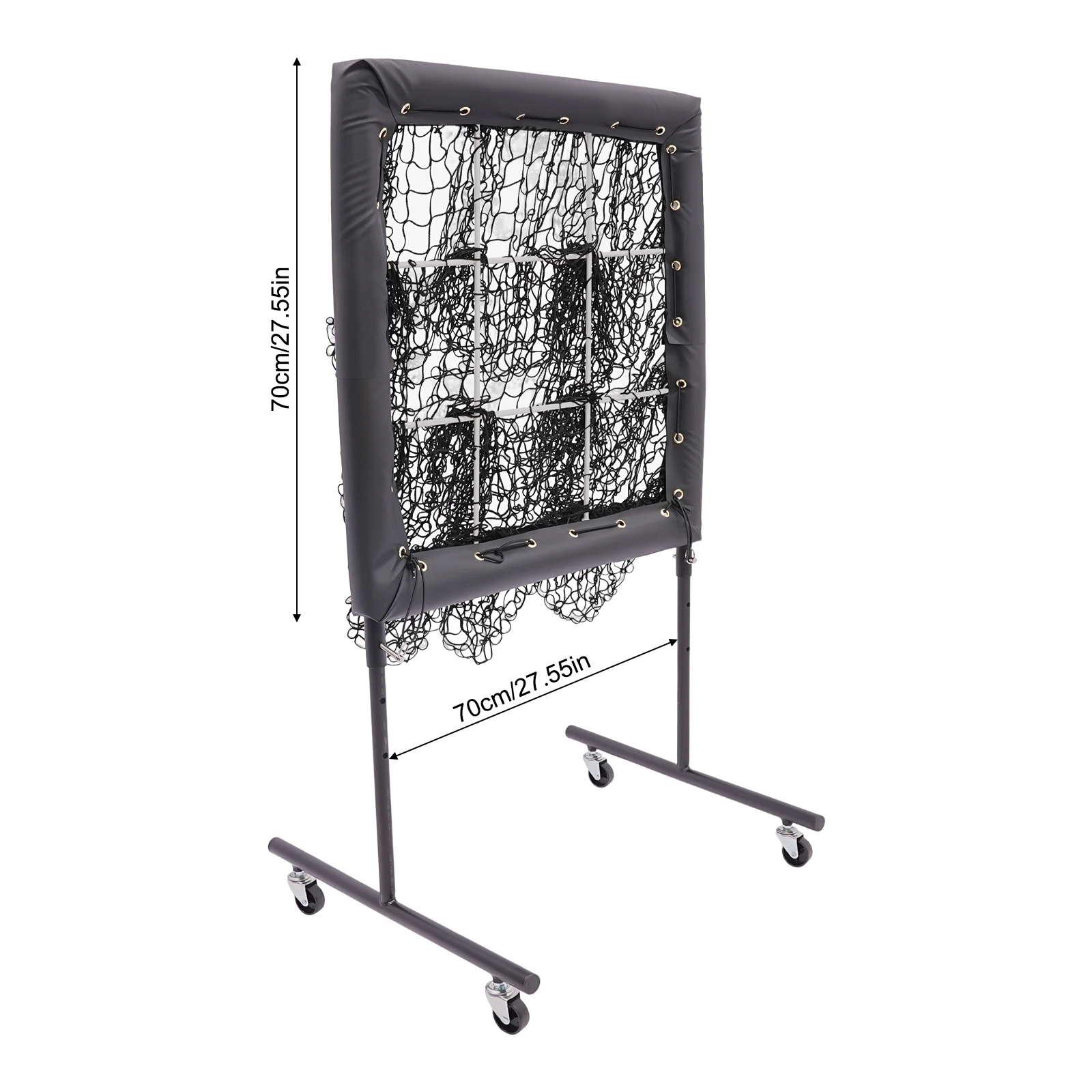 Baseball Training Equipment for Hitting Pitching Practice with 3 Gears, Baseball Practice Net Throwing Net Training Net