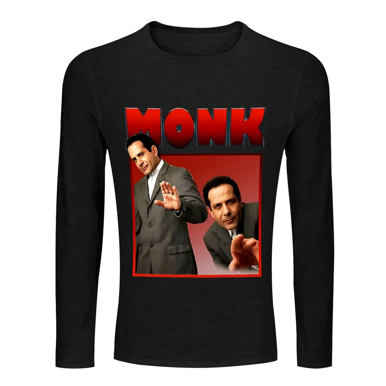 Adrian Monk Adrian Monk Adrian Monk Long T-Shirt cute clothes quick drying t-shirt plain t-shirt sweat shirts, men