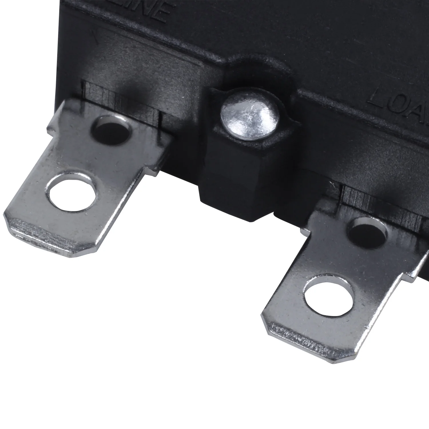 SCLS AC 125/250V 10A Circuit Breaker Thermal Overload Protector Black