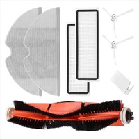 ABBR 8PCS Hepa Filter Main Brush Mop Cloth Replacement Kits for Xiaomi Mijia 1C 2C / STYTJ01ZHM Robot Vacuum Cleaner Parts