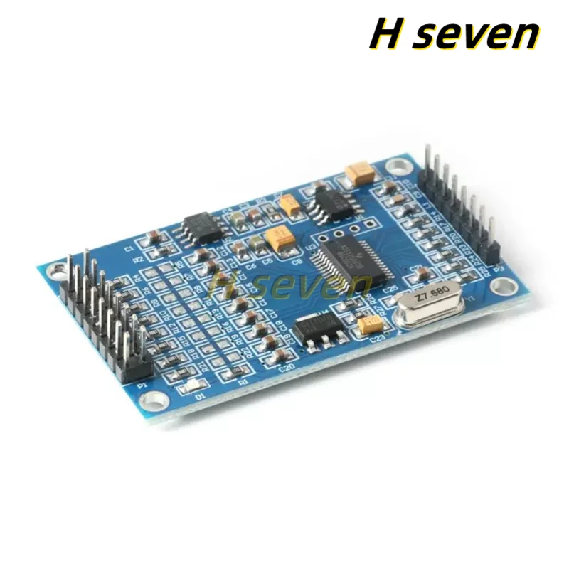 ADS1256 24Bit 8 Channel ADC AD Module High Precision ADS1256IDB ADC Collecting Data Acquisition Module 5V SPI Interface