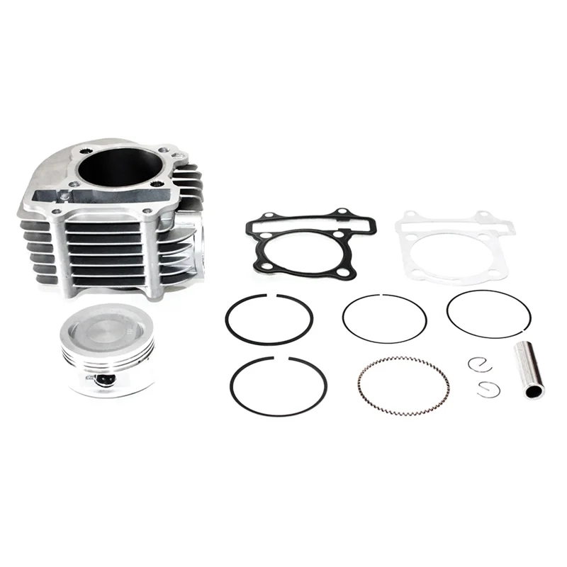 

62.5Mm Motorcycle Engine Barrel Piston Gasket Rebuild Kit For GY6 200Cc Scooter Quad Bike Buggy-A67F
