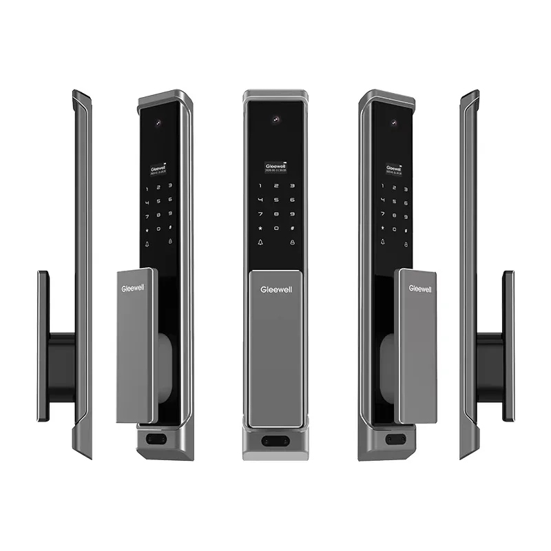 

OEM&ODM Intelligent Digital Fingerprint Doorbell Tuya Wifi Fingerprint 3d Face Real-time Intercom Smart Door Lock