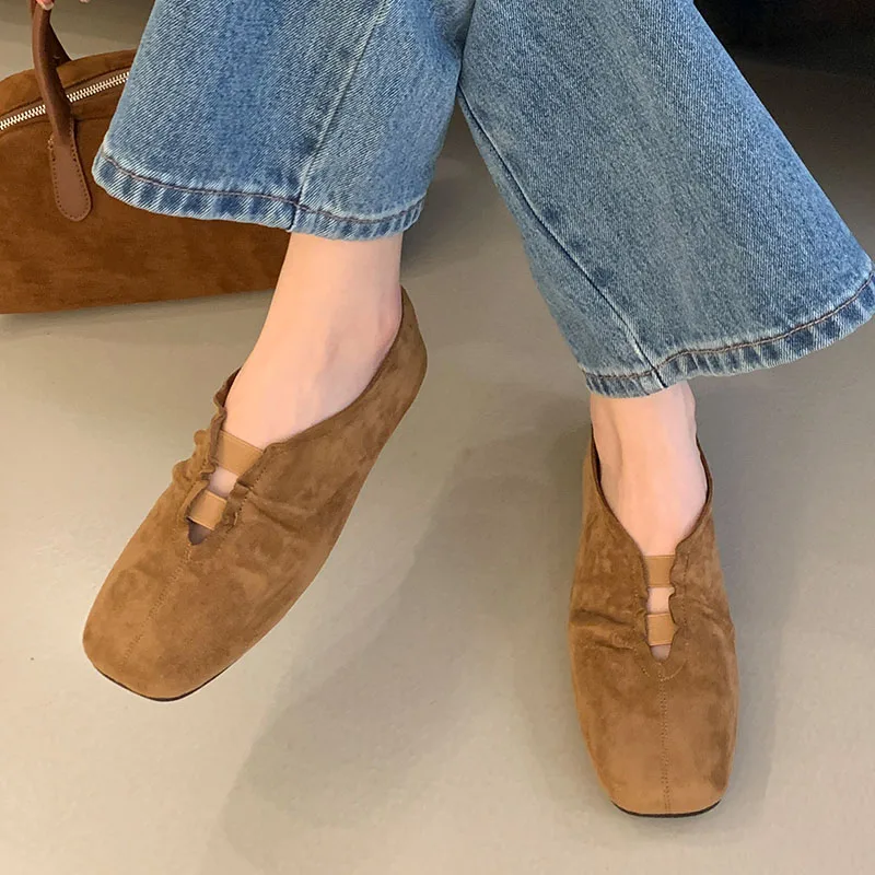 

2025 Новый бренд, женские черные туфли на плоской подошве, женские элегантные лоферы без шнуровки с круглым носком, мягкие женские элегантные туфли Мэри Джейн на плоском каблуке