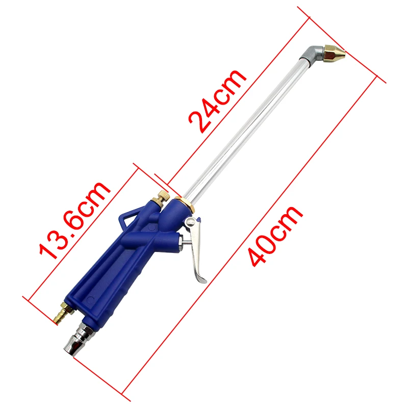 Engine Water Gun Pneumatic Cleaning Tool Car Washer Cleaning 40cm High Pressure Gun Pneumatic Vehicles Engine Oil Cleaner Tools