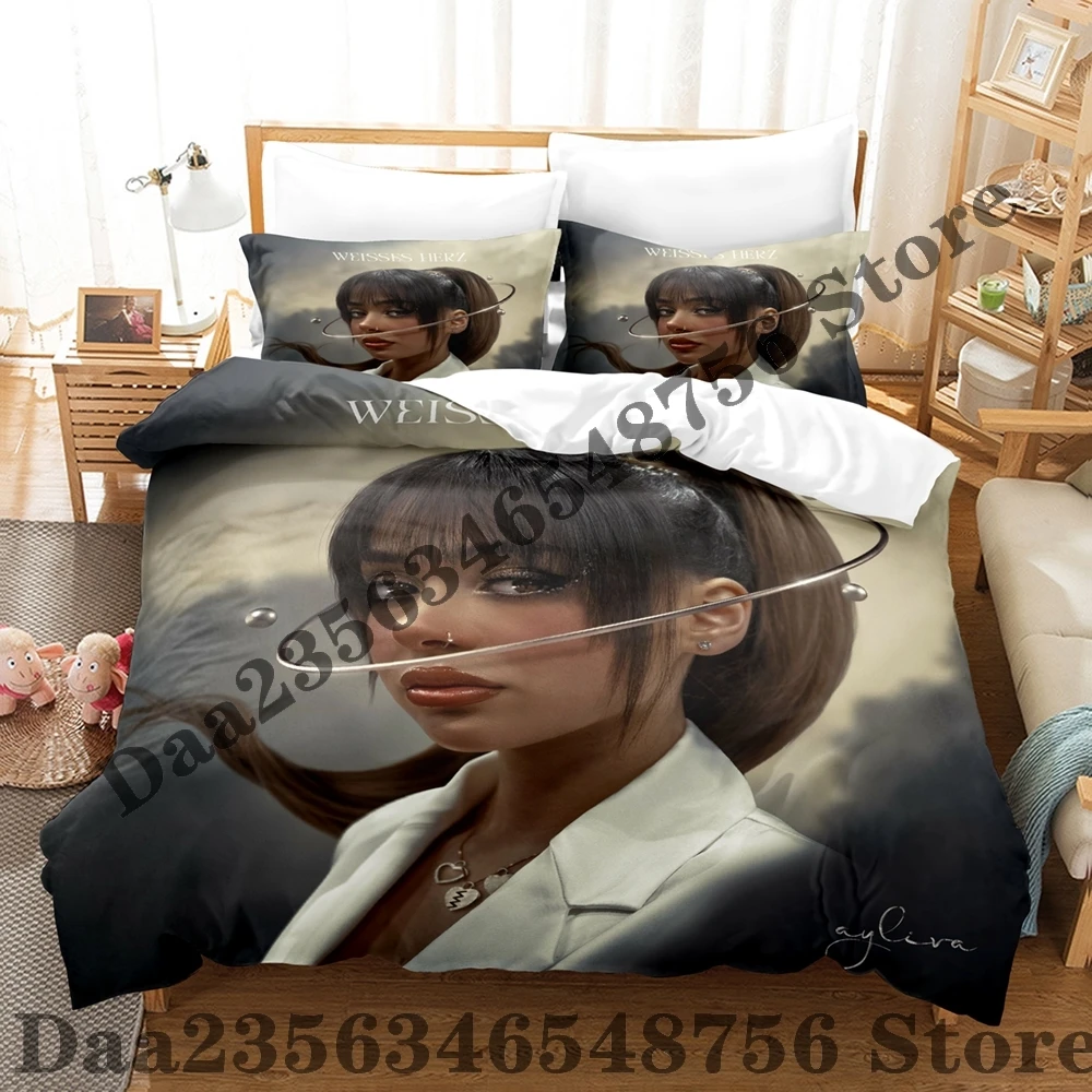 2025 Ayliva Bedding Set Single Twin Full Queen King Size Bed Set Adult Kid Bedroom Duvetcover Sets 3D Print Anime Bed Sheet Set