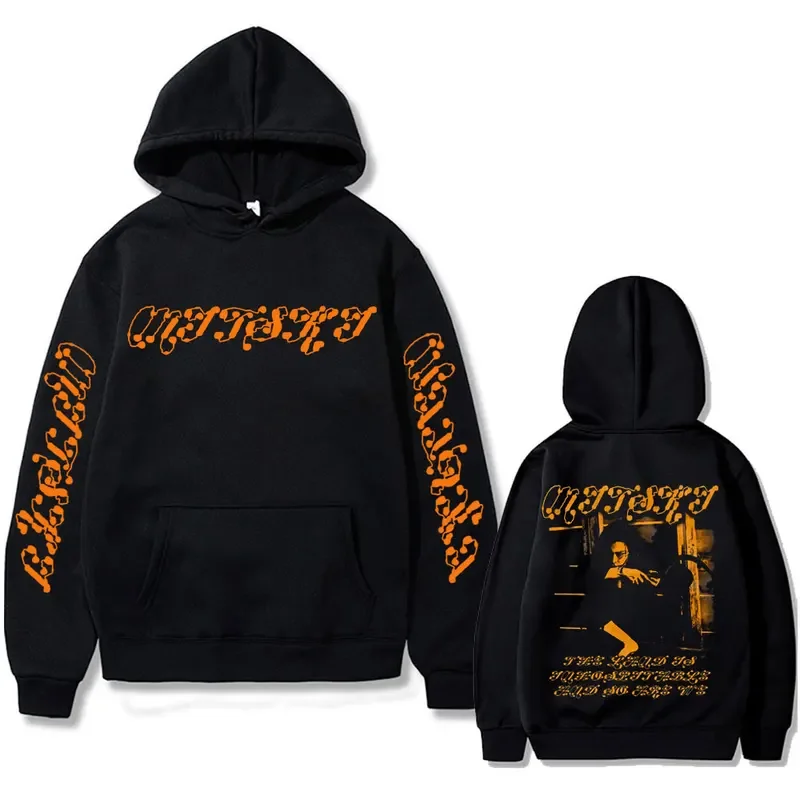 Indie Music Artist Streetwear Mitski The Land Is Inhospitable Bury Me Album Graphic Hoodie Men Women Fleece Oversized Sweatshirt