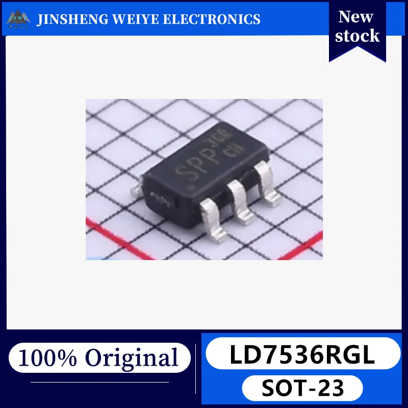 (10/50 pieces) LD7536RGL SOT-26 AC-DC controller and voltage regulator chip brand new original in stock.