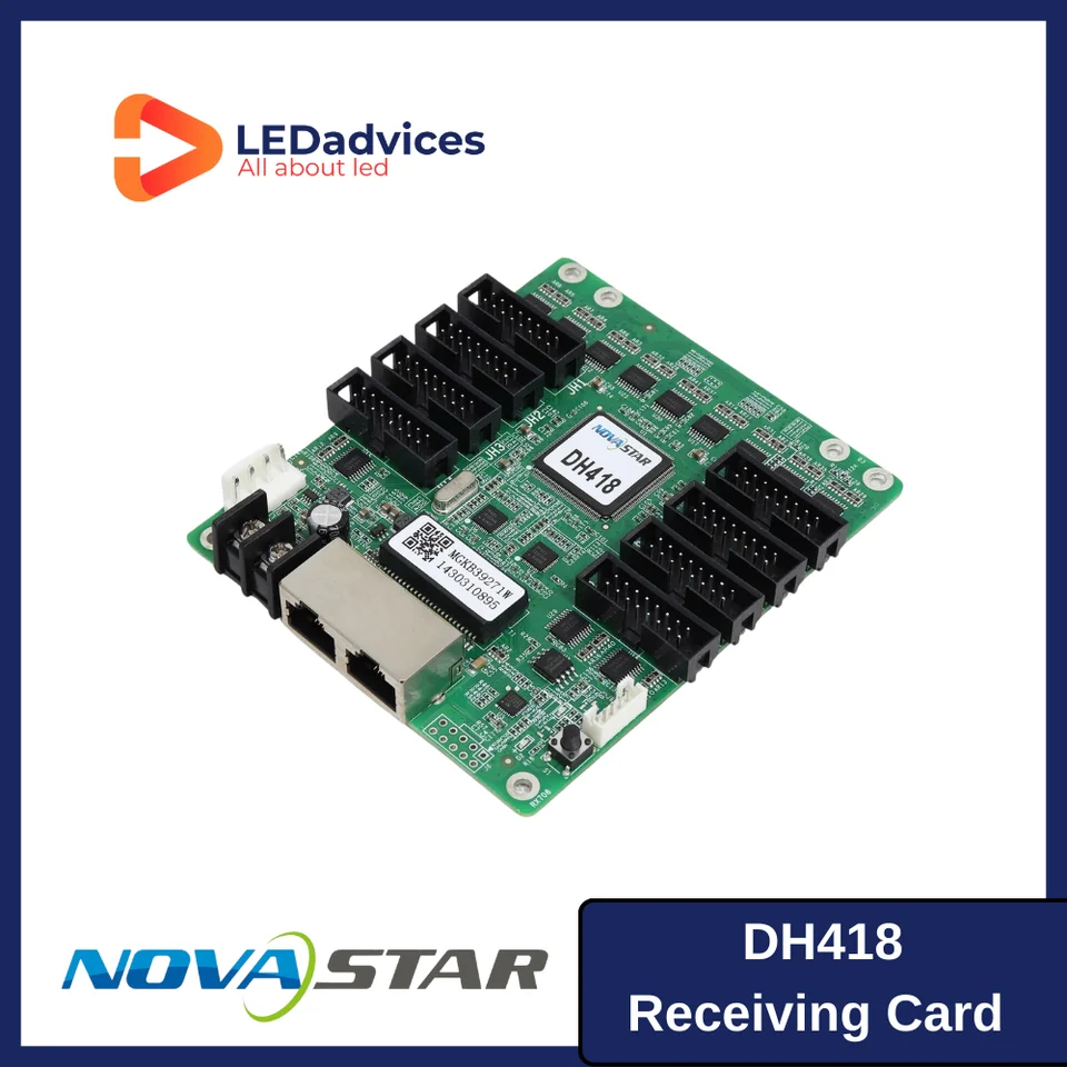 Novastar DH418 LED受信カード MRVシリーズ 屋内外用