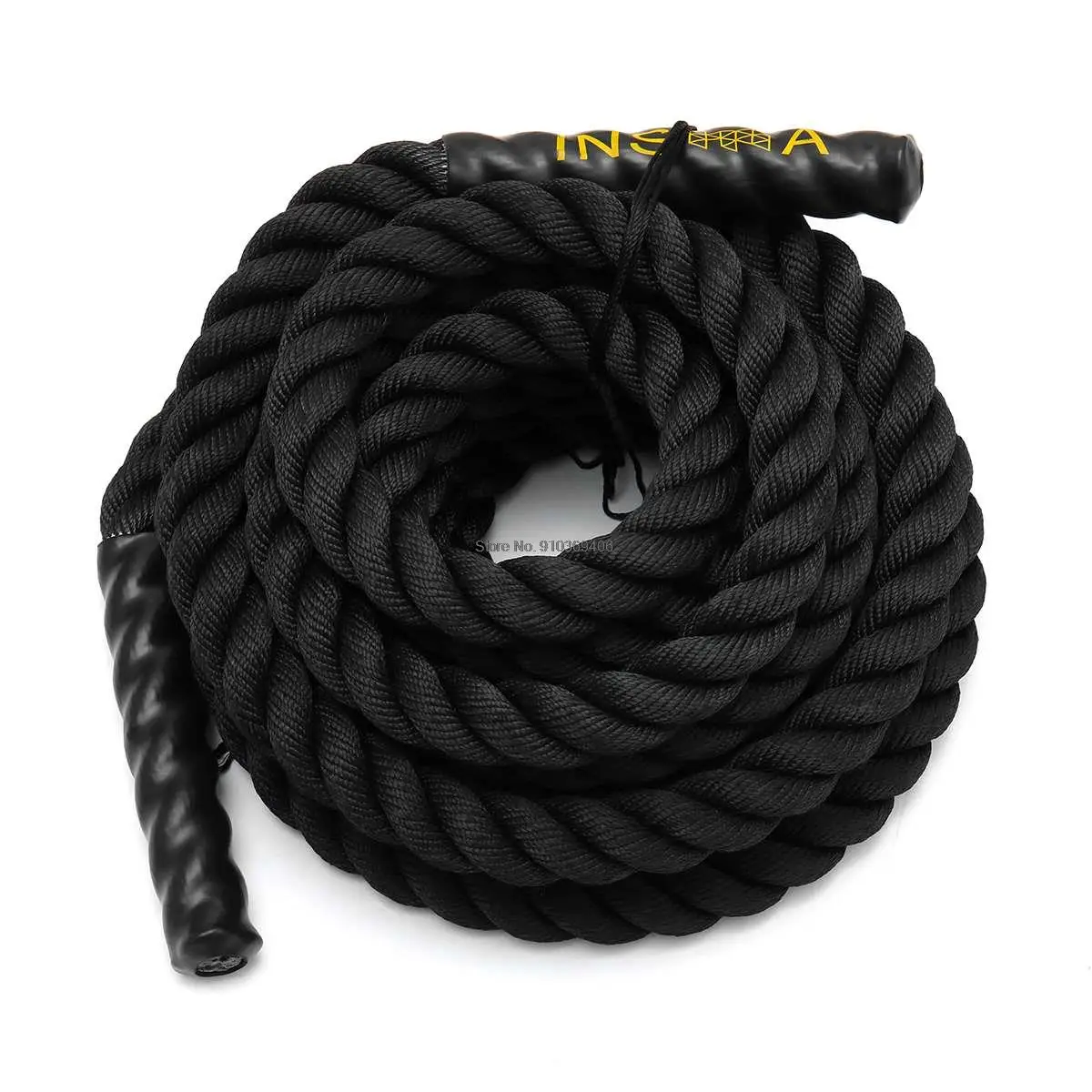 Battle Power Rope 38mmx12m 15m Crossfit Strength Muscle Training Fitness Gym Full Body Workout Men Women Power Training Strength