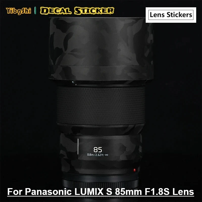 

Для Lumix 85 1,8 наклейка на объектив Защитная крышка для Panasonic LUMIX S 85 F1.8S Защитная пленка для объектива от царапин