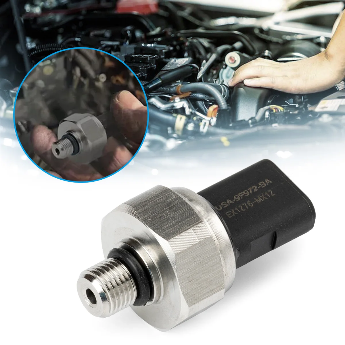 Fuel Injection Pressure Sensor BU5Z-9F972 for Ford