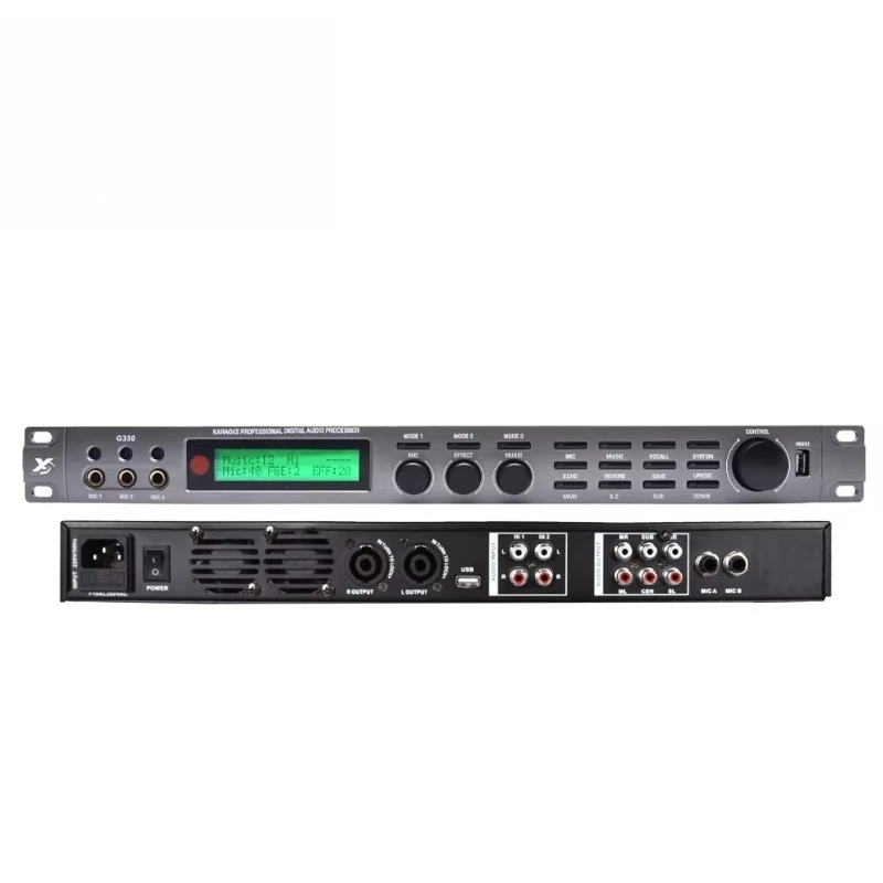 Karaoke Sound System 600W*2 G350 Professional Digital Dsp Audio Processor