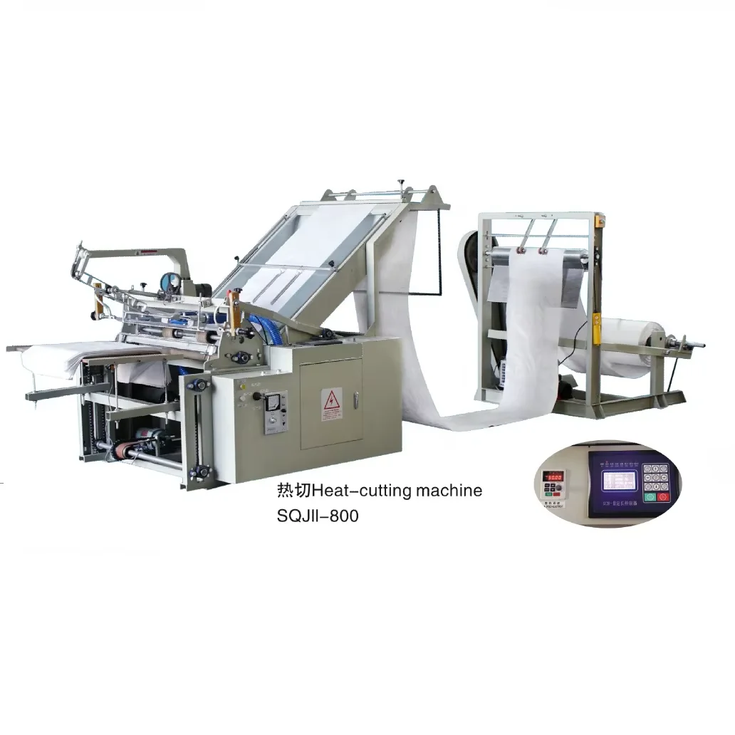 Automatic Cold/Heat Woven Bag Cutting Machine Without Sewing