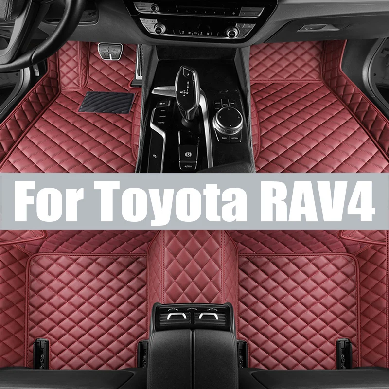 

Car Floor Mat for Toyota RAV4 XA50 Hybrid XLE 2019~2023 Foot TPE Liner Storage Carpet Pad Custom Waterproof Cover Rug Accessorie