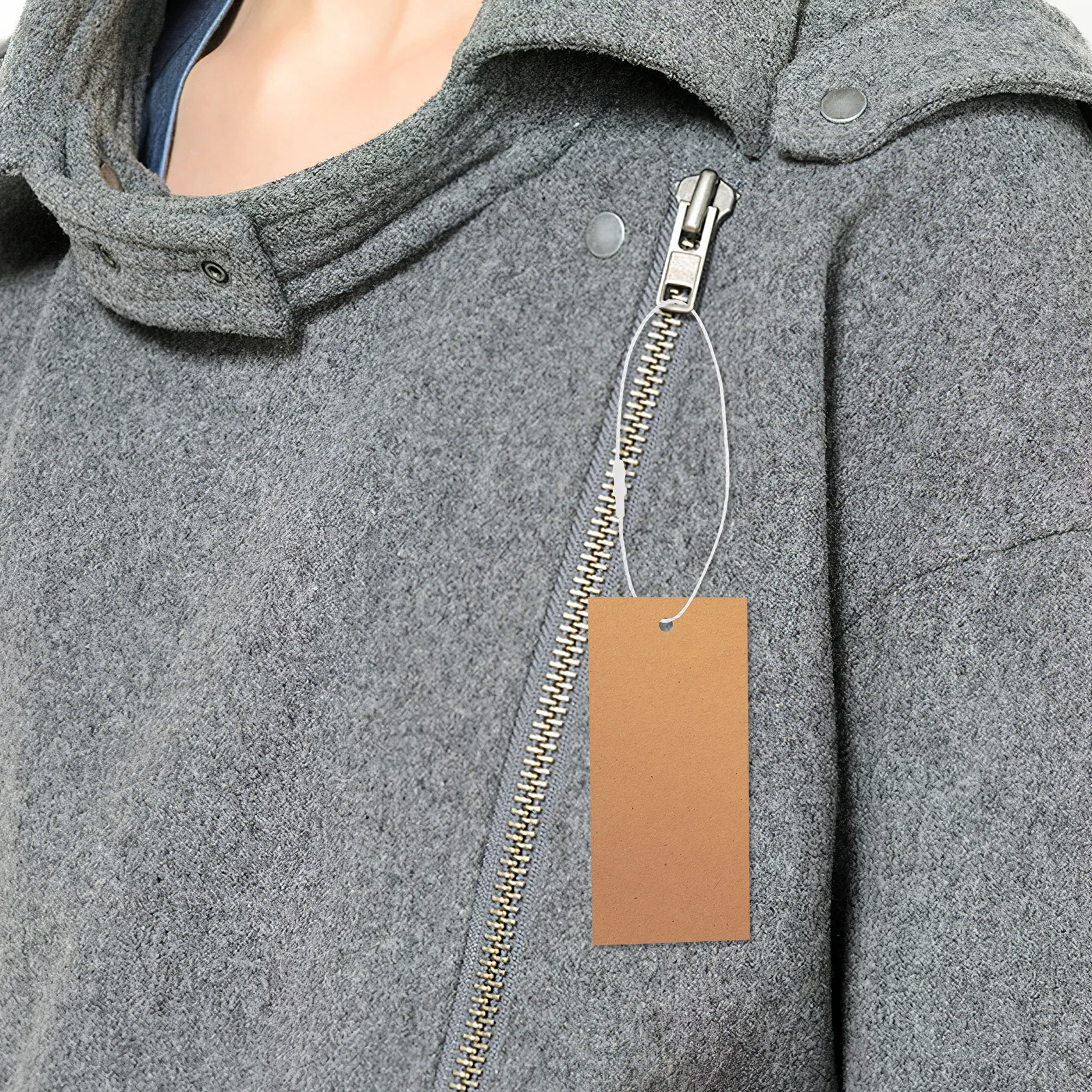 

1000 Pcs Hang Tag Lanyard Clothing Fasteners for Boutique Polyester Rope Clothes Ties