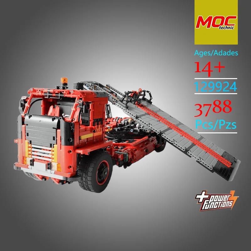 Custom MOC 180° Rotating Flatbed Trailer Technic Model - Trendy Educational Toys - Stress-Relief Toy - Top Choice Holiday Gifts