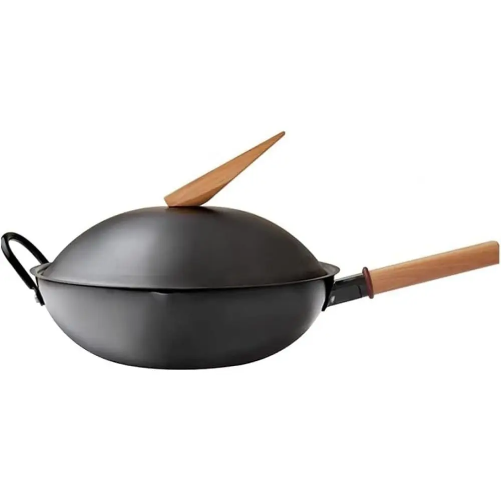 

Сковорода для омлета с антипригарным покрытием и крышкой, совместимая с индукционными и газовыми/электрическими плитами