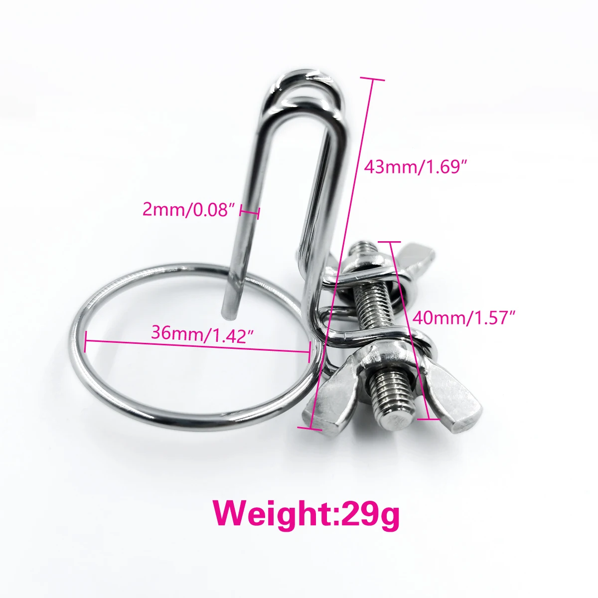 1pcs, Stainless steel urethra dilator, Penis masturbation , urethral peeping, dick object filling game, men\'s sex toys