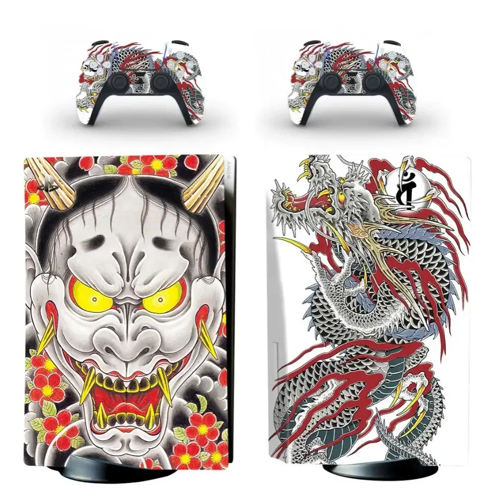 YAKUZA Game PS5 Standard Disc Skin Sticker Decal Cover for Console & Controllers PS5 Disk Skin Sticker Vinyl